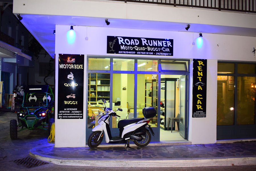 RoadRunner rent a moto